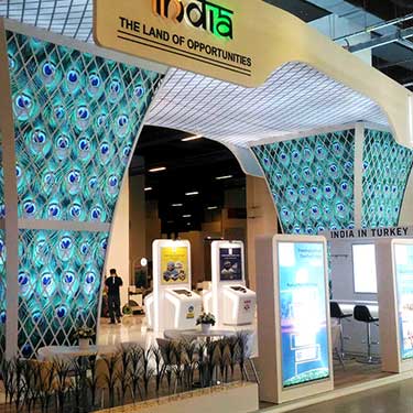 India Pavilion at World Petroleum Congress, Istanbul, Turkey